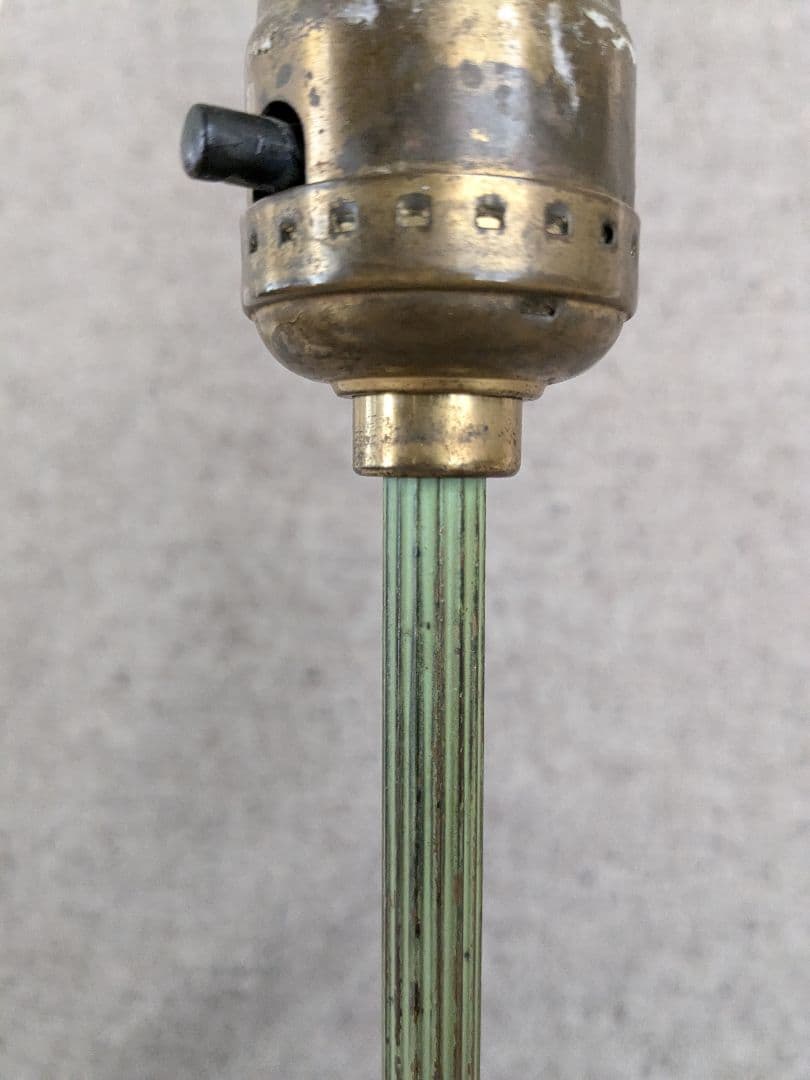 USAアンティーク　テーブルランプ 　ホワイトシェード