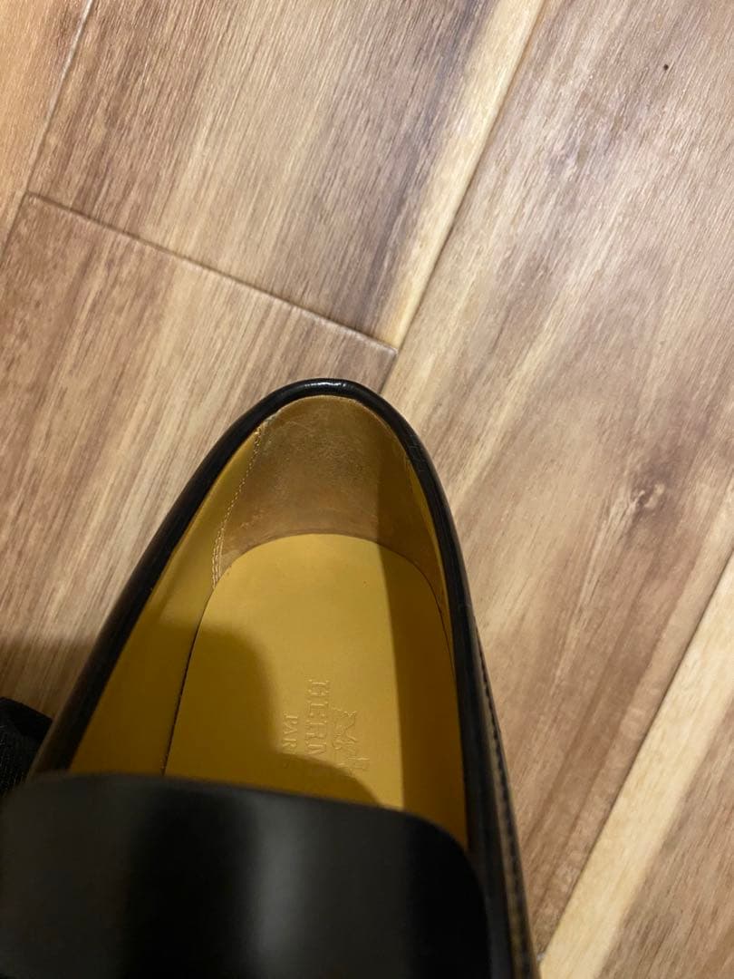 【外側美品】HERMES エルメス モカシン アワー35（22〜22.5㎝