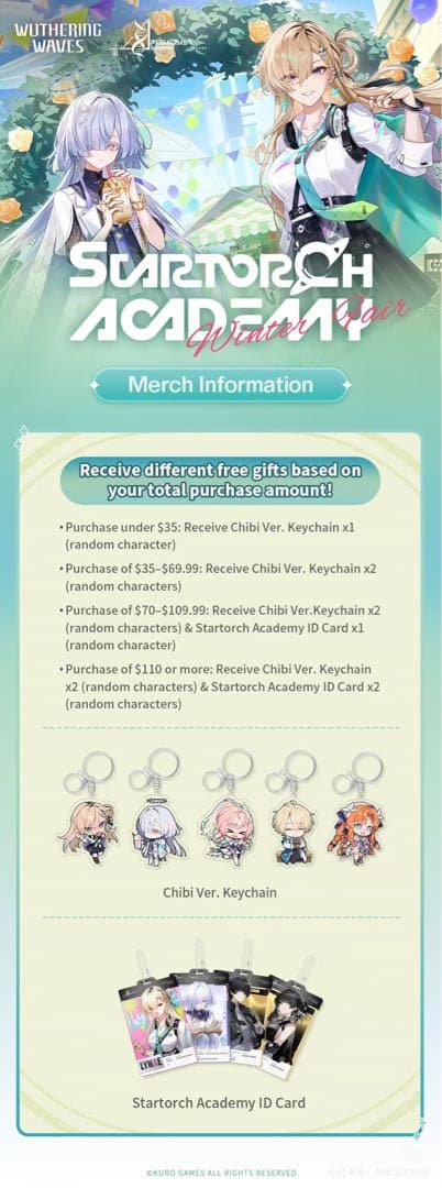 ￼鳴潮　ニューヨーク　￼リンネー　キーホルダー￼(2月25日ぐらい発達)￼