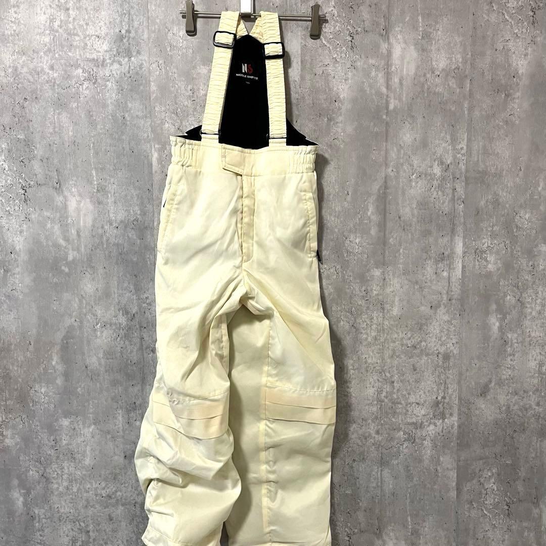 NICOLESPORTS キッズ　スキーウェア 上下セット　140 ロゴ刺繍