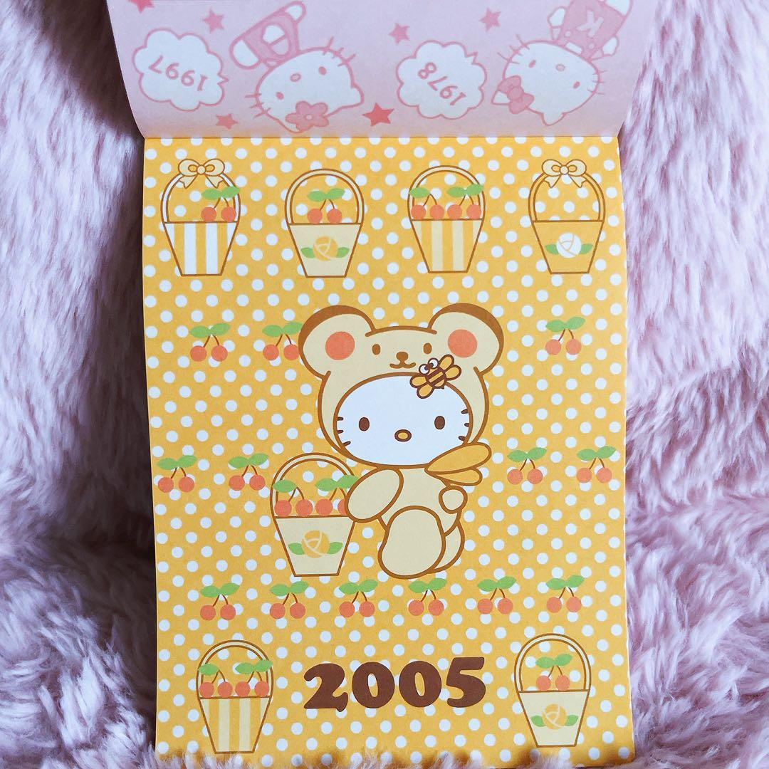希少レア　ハローキティ　ヒストリカルメモ　2009年製 平成レトロ　サンリオ