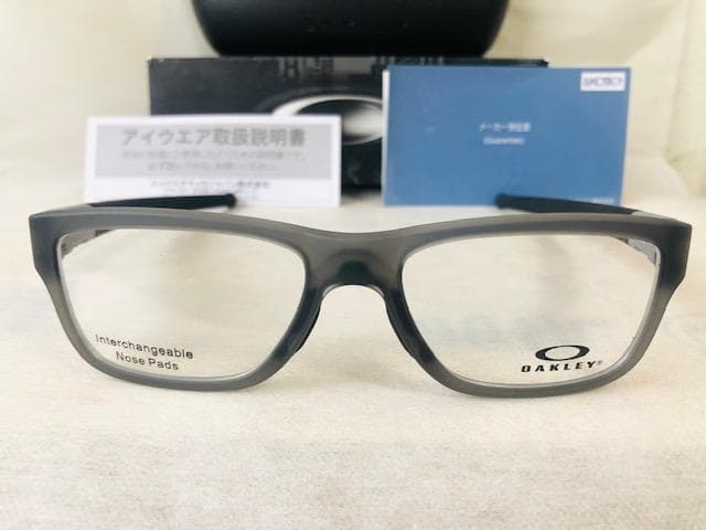 新品オークリー超軽量ゴルフ国内正規品メガネ野球めがね完品マラソン眼鏡サングラス灰