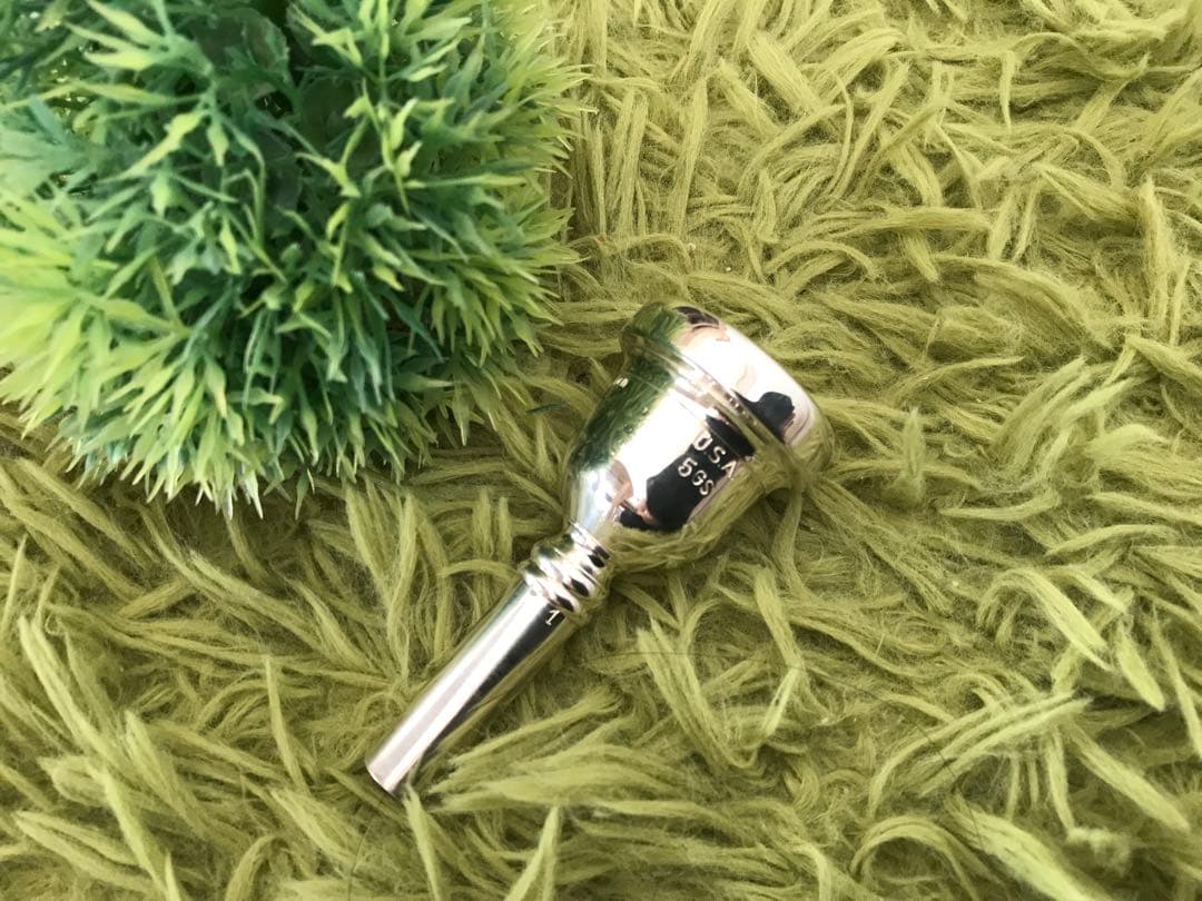 ⭐️トロンボーン マウスピース W.Chr.シュミット USA 5GS（細管）