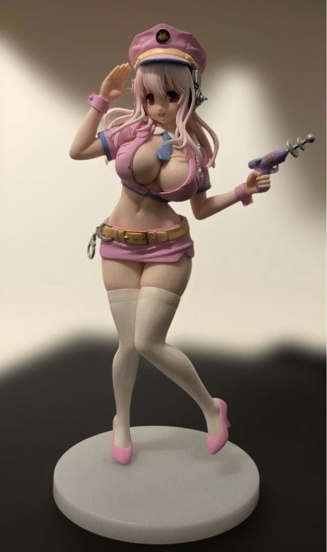 すーぱーそに子 スペースポリス ピンク フィギュア プライズ景品