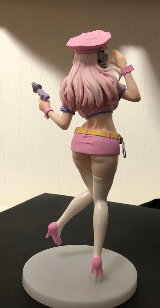 すーぱーそに子 スペースポリス ピンク フィギュア プライズ景品