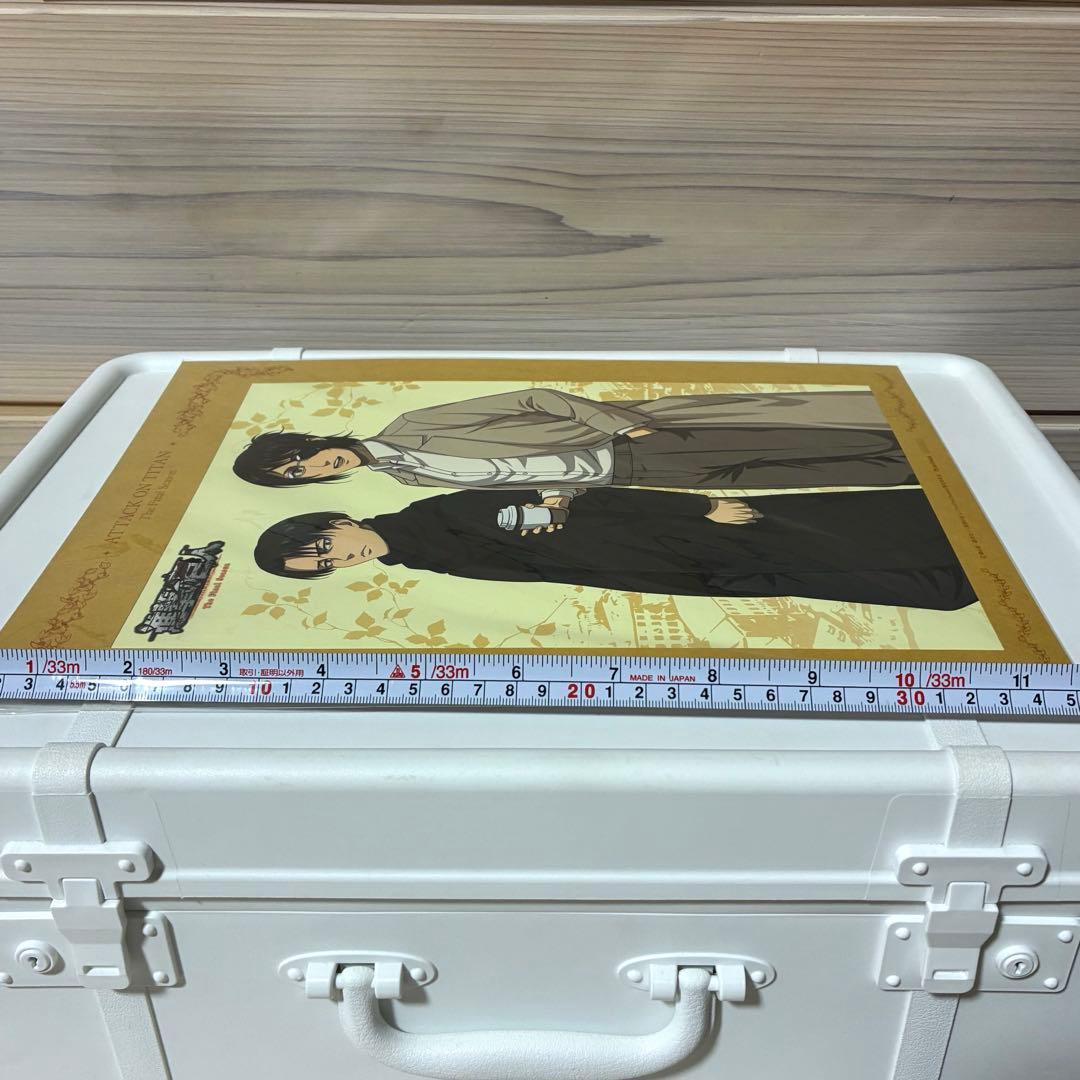 未使用品★進撃の巨人★リヴァイ★ハンジ★アートボード★アニメイト特典