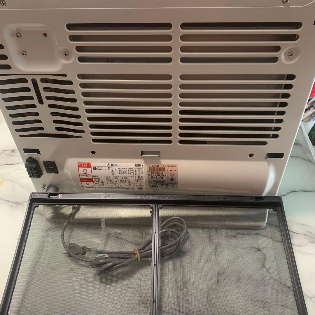 美品　2021年■Rinnaiガスファンヒーター都市ガス■RC-U5801E■