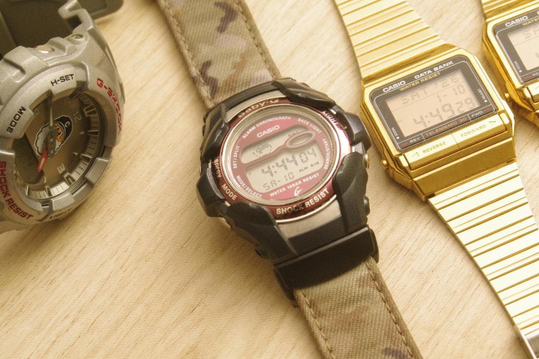 【片付け整理】G-SHOCK,BabyG,DATABANK10本セット稼働品