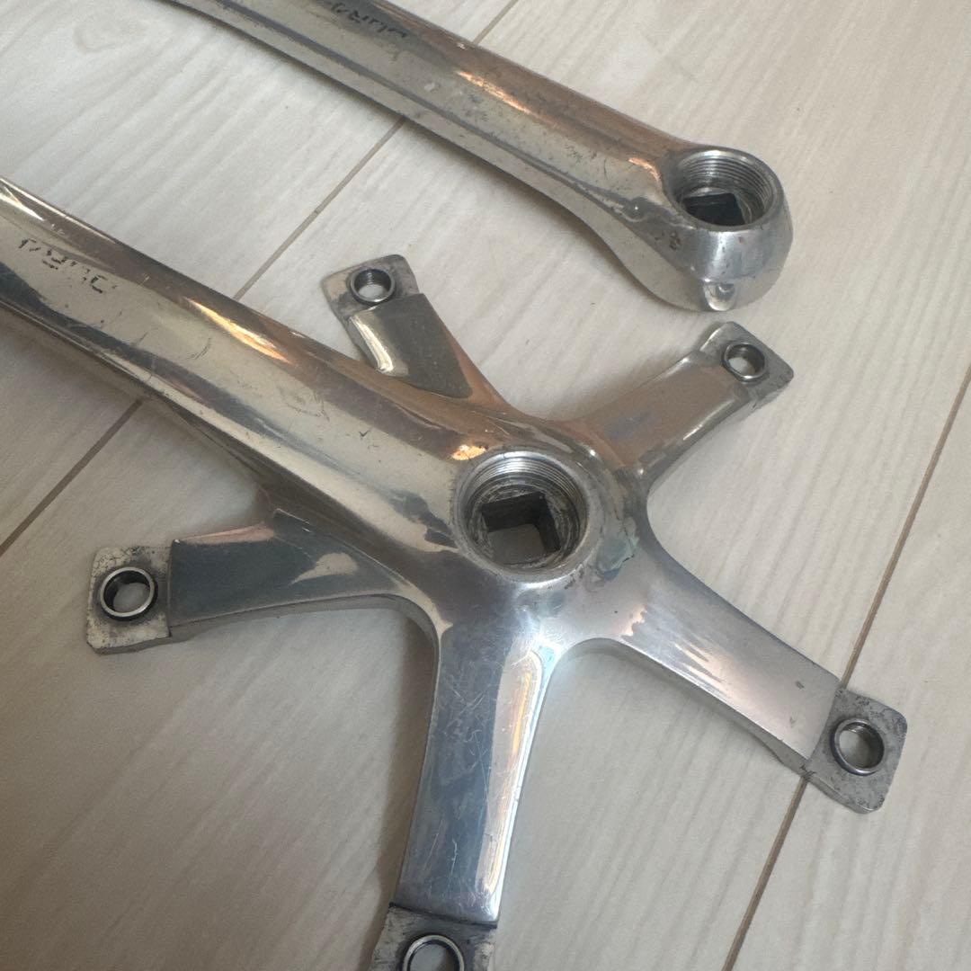 NJS 競輪 SHIMANO DURAACE クランク 165