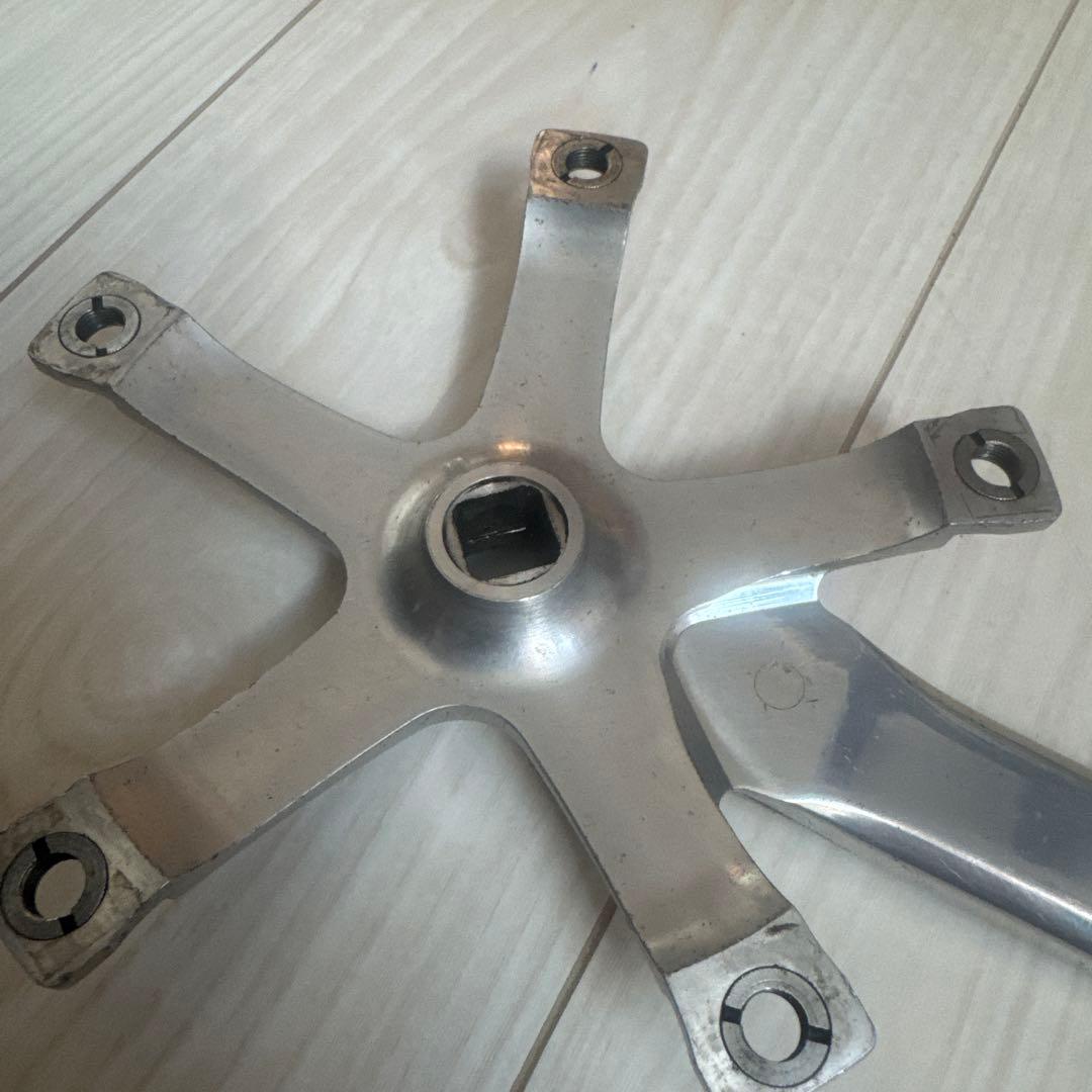 NJS 競輪 SHIMANO DURAACE クランク 165