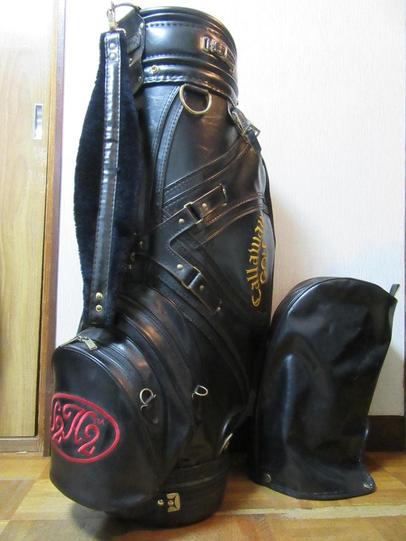 ★希少★レトロ★キャロウェイ★Callaway S2H2★ゴルフバック★黒★