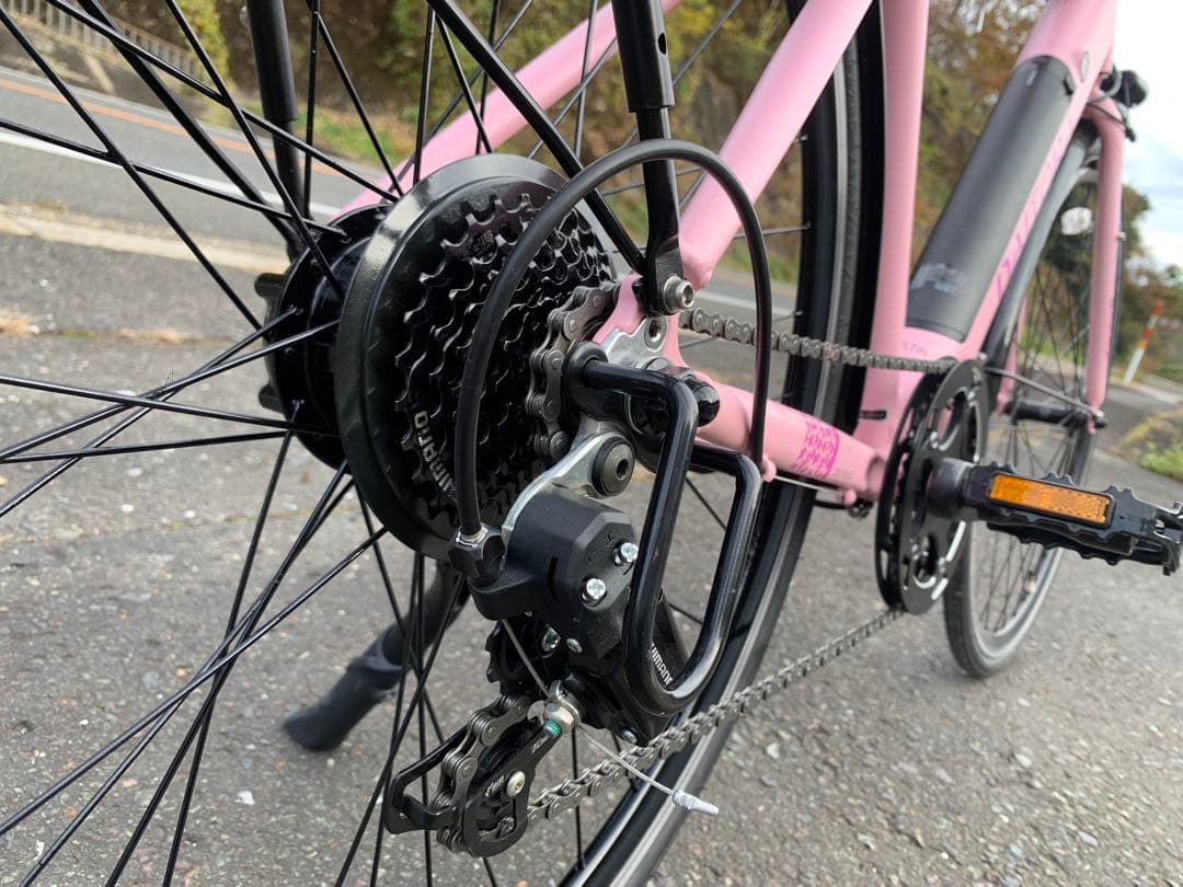 【新品】送料無料BUILTIN電動アシスト自転車36V9.6Ah7速 動作確認済