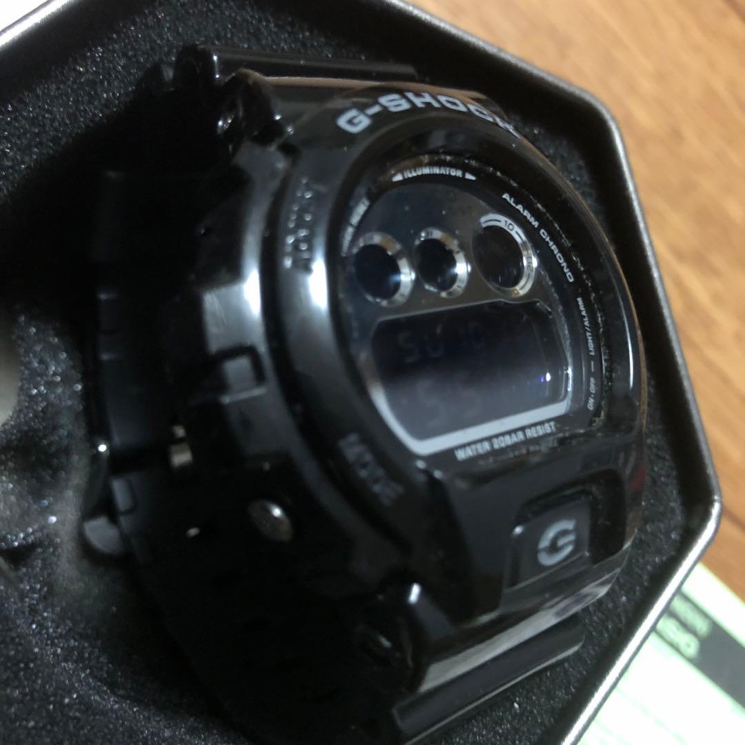 G-SHOCK DW-6900NB-1DR BKラバー 海外モデル ブラック