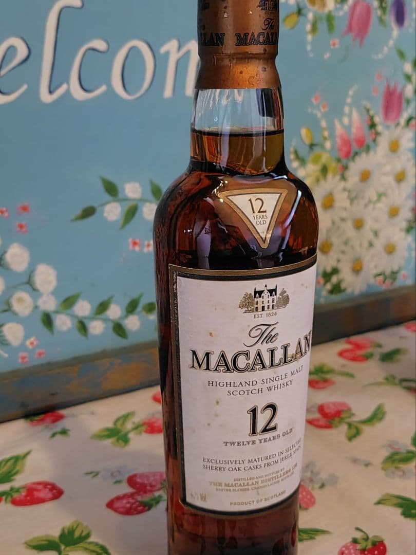 新品未開封　ザ・マッカラン12年　シェリーオークカスク　旧ボトル　350ml