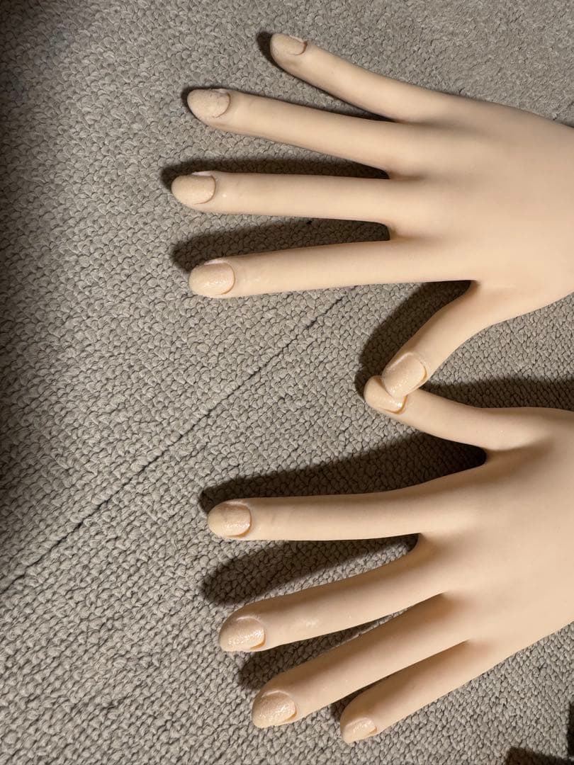 ネイルアート用品セット 手モデル付き