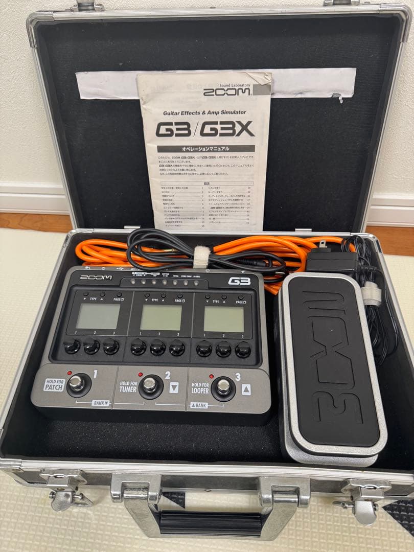 ZOOM G3 FP02M ペダル　マルチエフェクター