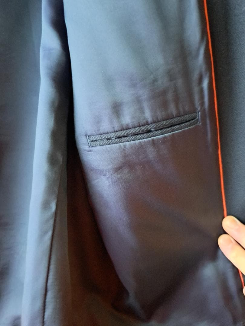 J.PRESS ジェイプレス 秋冬 刻印 金ボタン★ ウール ジャケット 濃紺