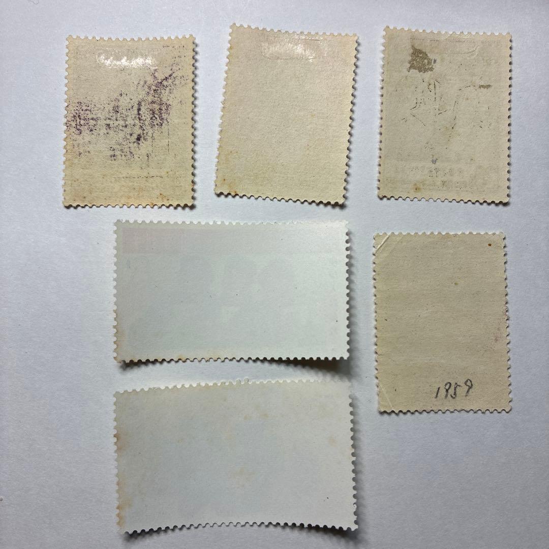 中国切手おまとめ12未使用ヒンジ跡有難有含状態混合