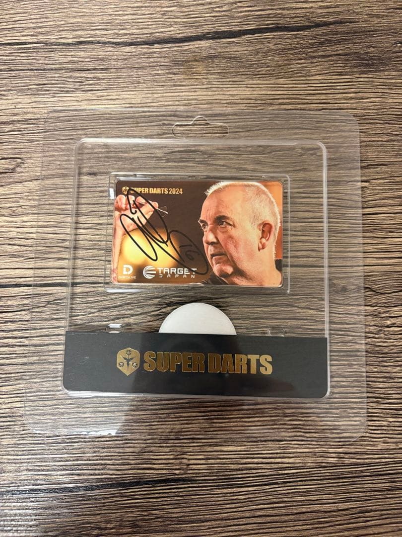 フィル・テイラー SUPER DARTS 直筆サイン入りDARTSLIVEカード