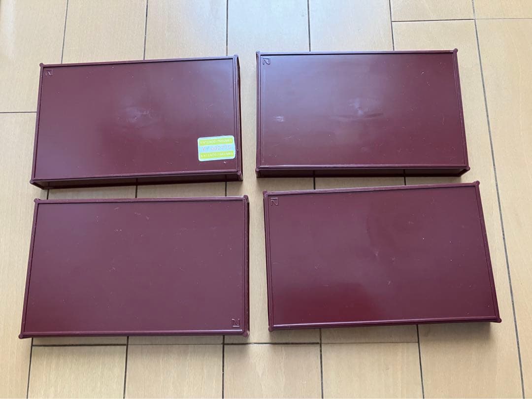 任天堂　麻雀牌セット（重量牌）　茶色ケース付き