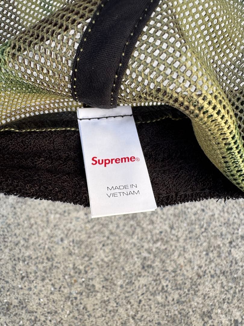 帽子 Supreme contrast s mesh back 6-panel