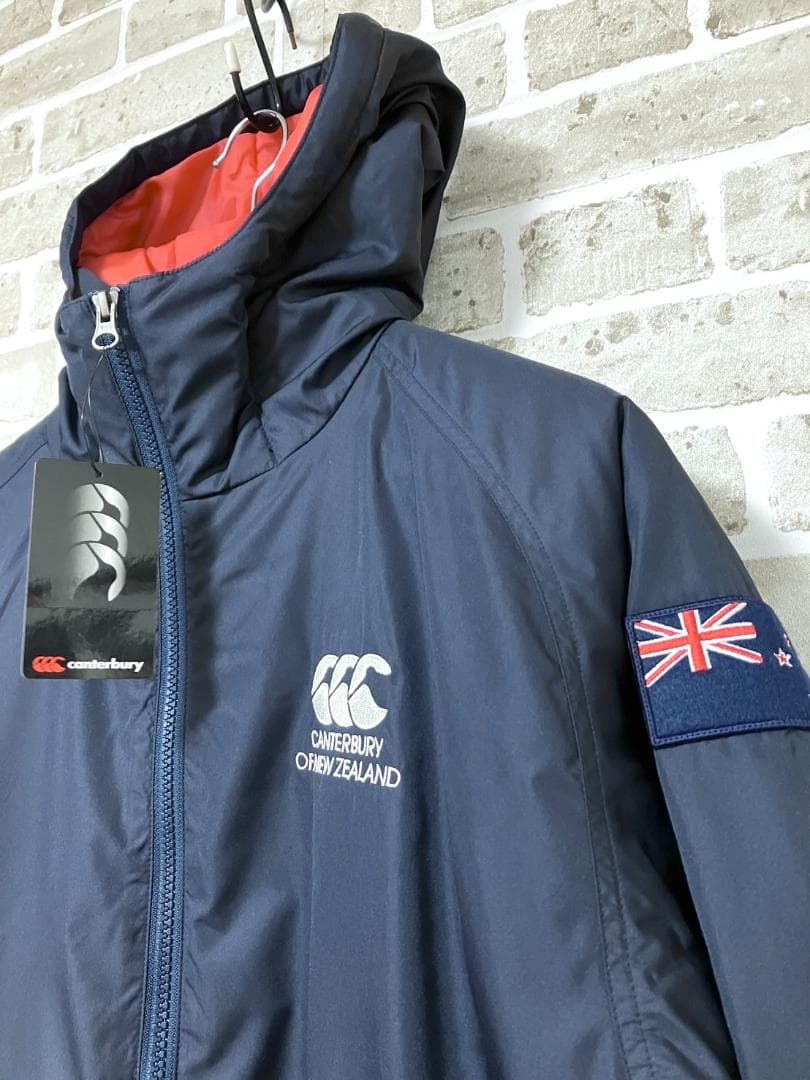 未使用 カンタベリー canterbury メンズ 中綿ジャケット Mサイズ