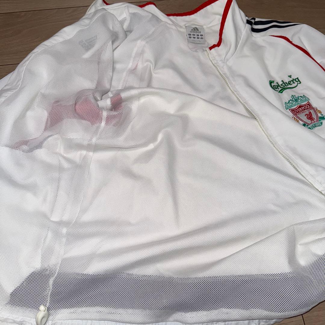 adidas リバプール ジャケット ホワイト