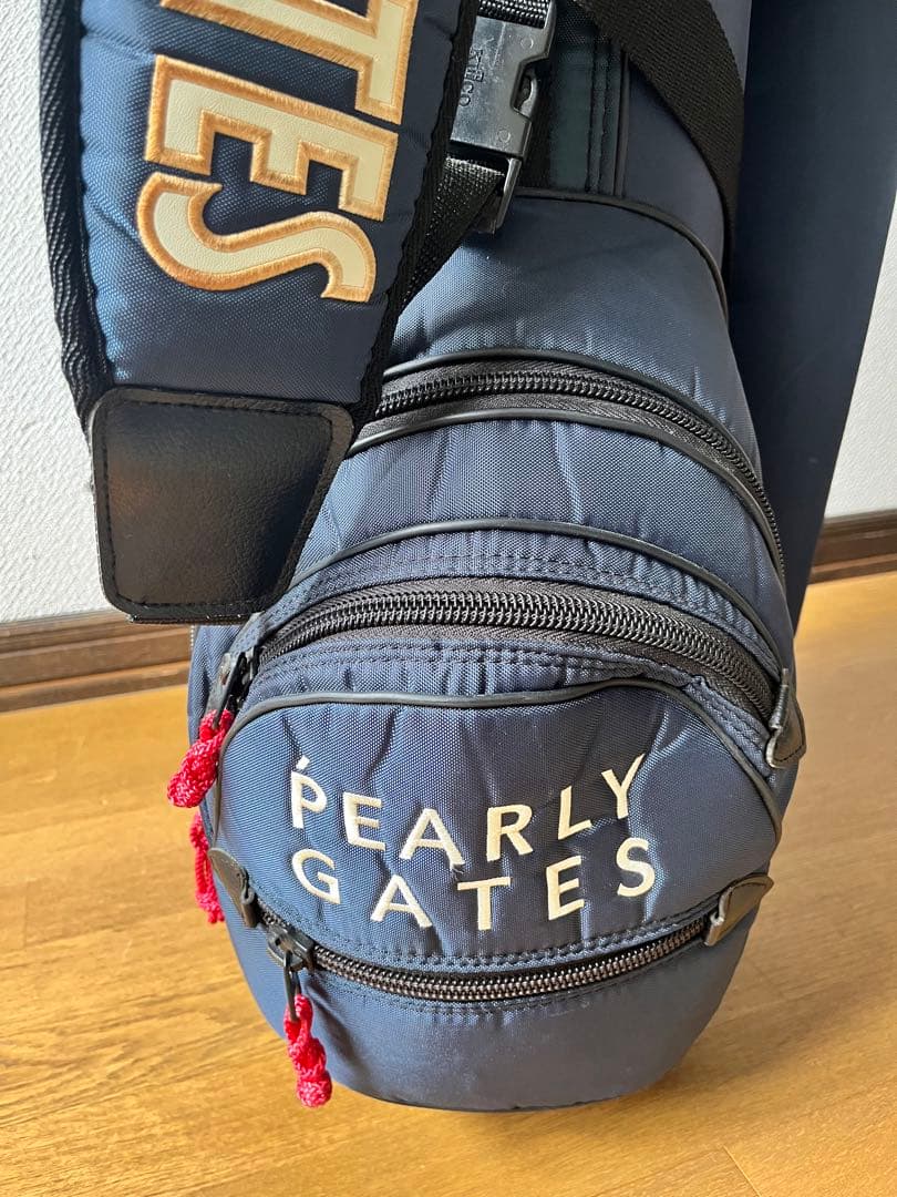 パーリーゲイツ　キャディバック　ネイビー