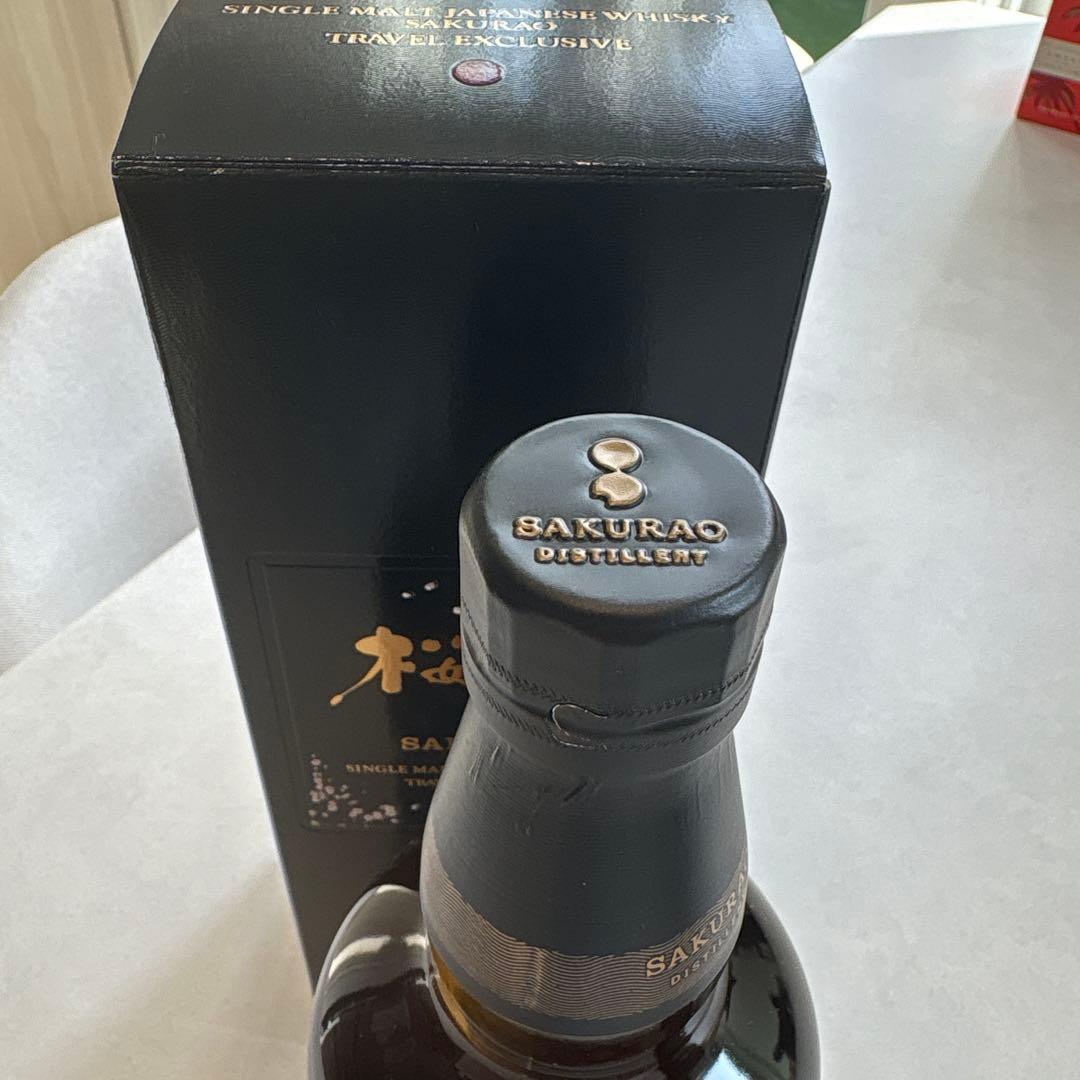 免税店限定　桜尾　戸河内　シングルモルトウイスキー　700ml 2本セット