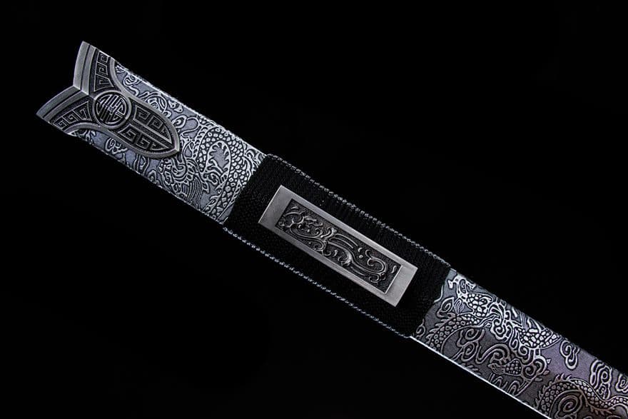 【娄滅漢剣】 漢剣 古兵器 武具 刀装具 高級 鑑賞用 長剣 装飾用