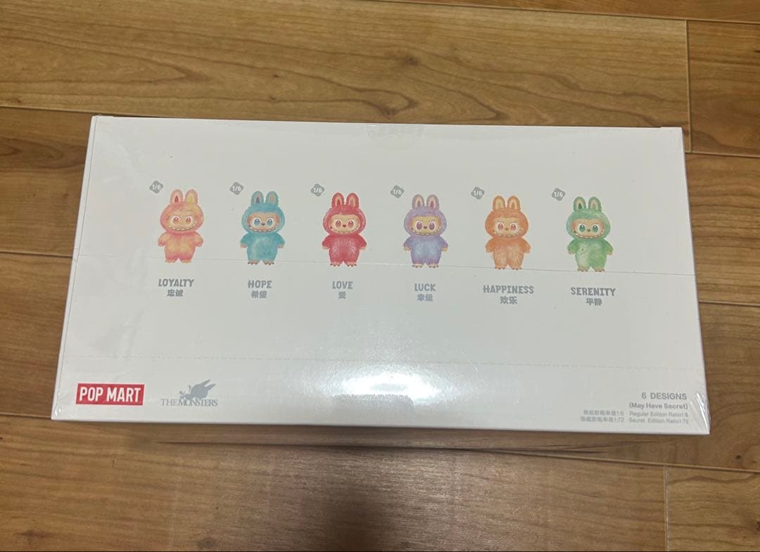 LABUBU BIG INTO ENERGYシリーズ 1BOX（6ピース入り）