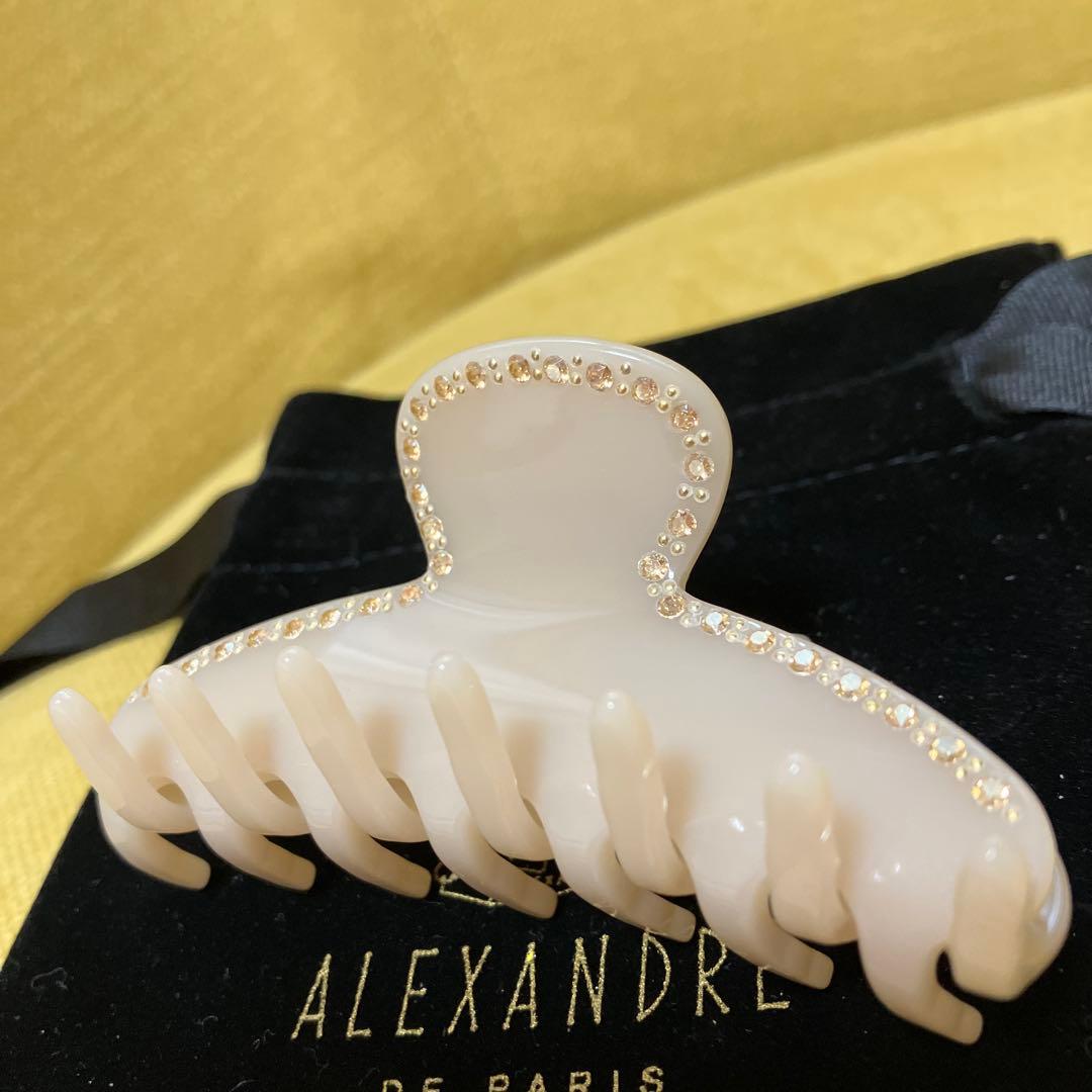 アレクサンドルドゥパリ　セルフォード　クリップ　ビジュー付きラージクリップ