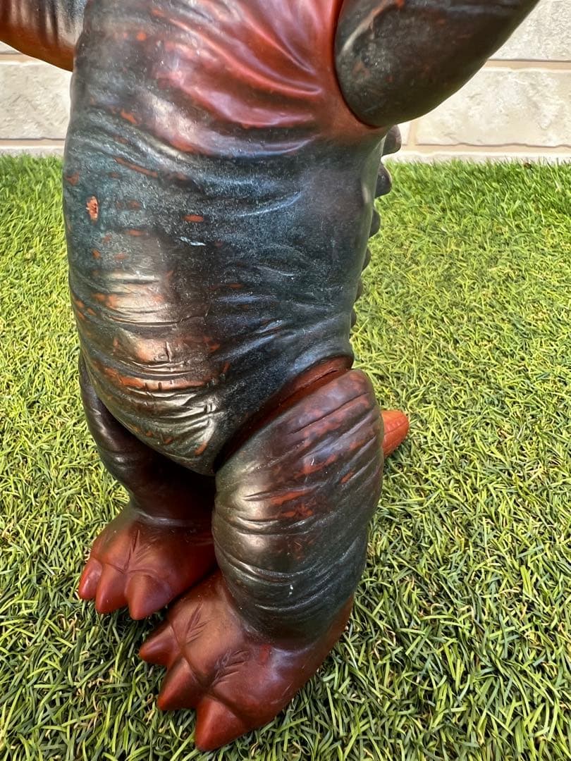 希少ビンテージ円谷プロ　マルサン　ウルトラQ地底怪獣パゴス約22.5cm