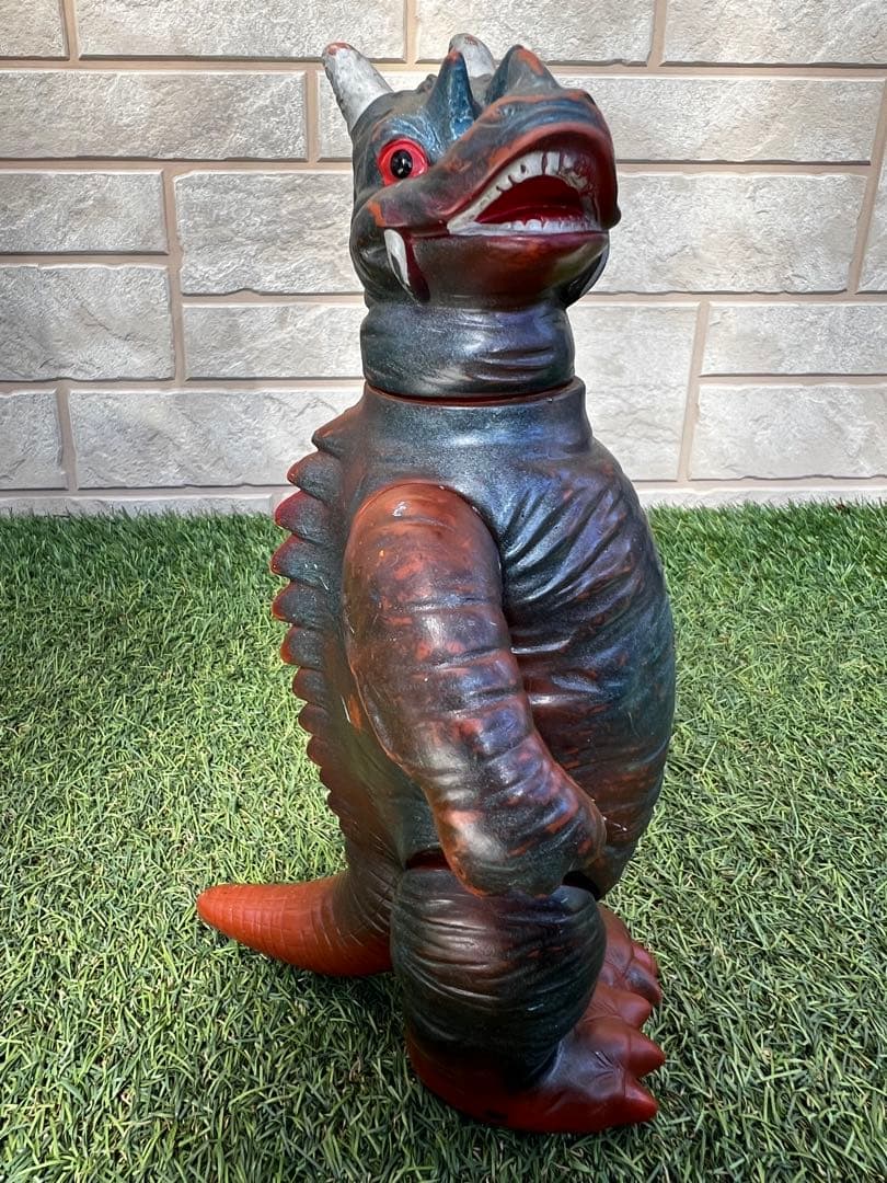 希少ビンテージ円谷プロ　マルサン　ウルトラQ地底怪獣パゴス約22.5cm