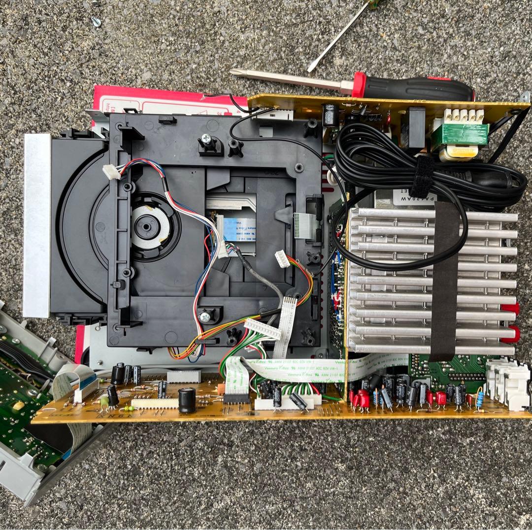 【美品動作品】ONKYO FR-N9NX(S) CD/MDチューナーアンプ