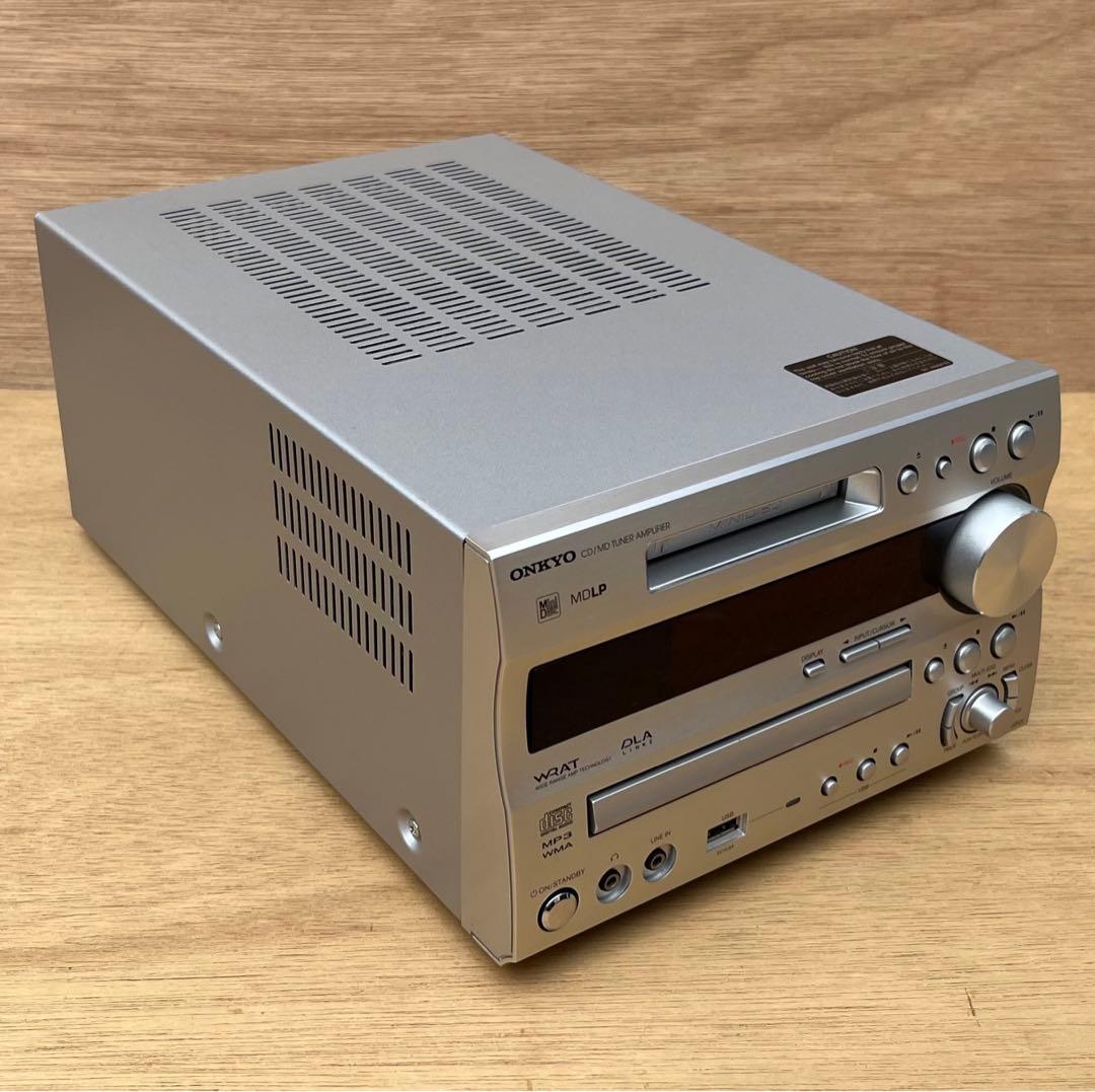 【美品動作品】ONKYO FR-N9NX(S) CD/MDチューナーアンプ