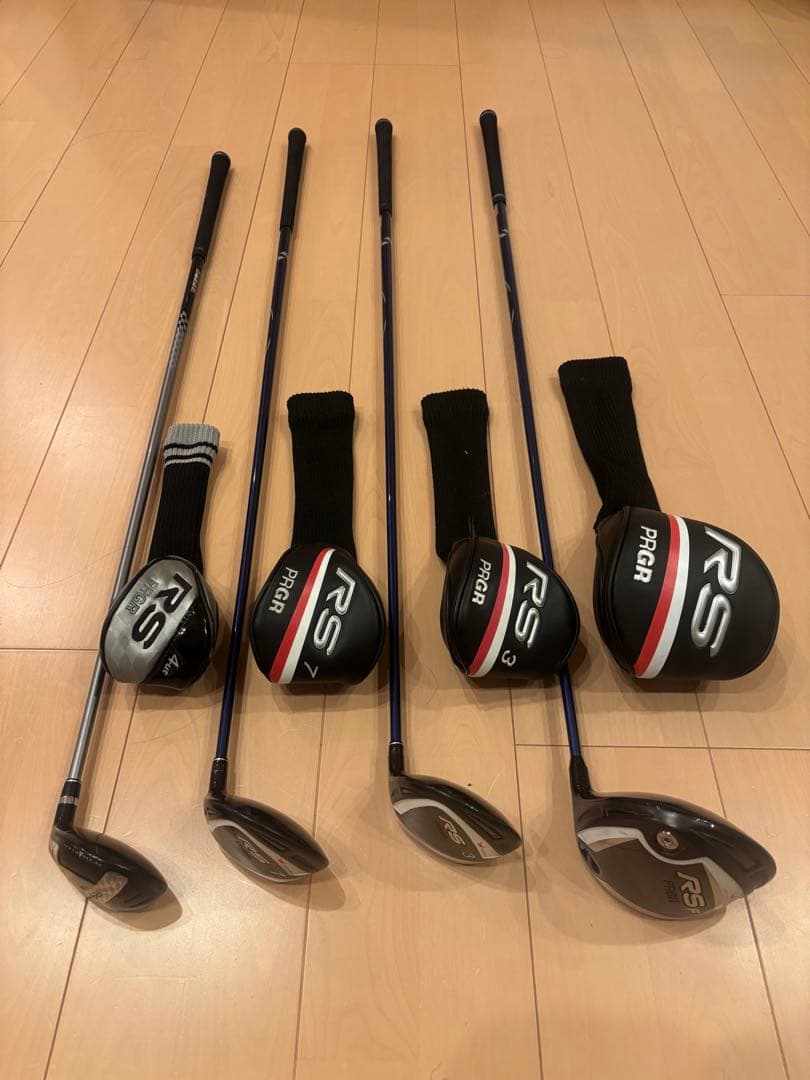 PRGR RS F ドライバー　RS FW 3W7W　RS UT 4U
