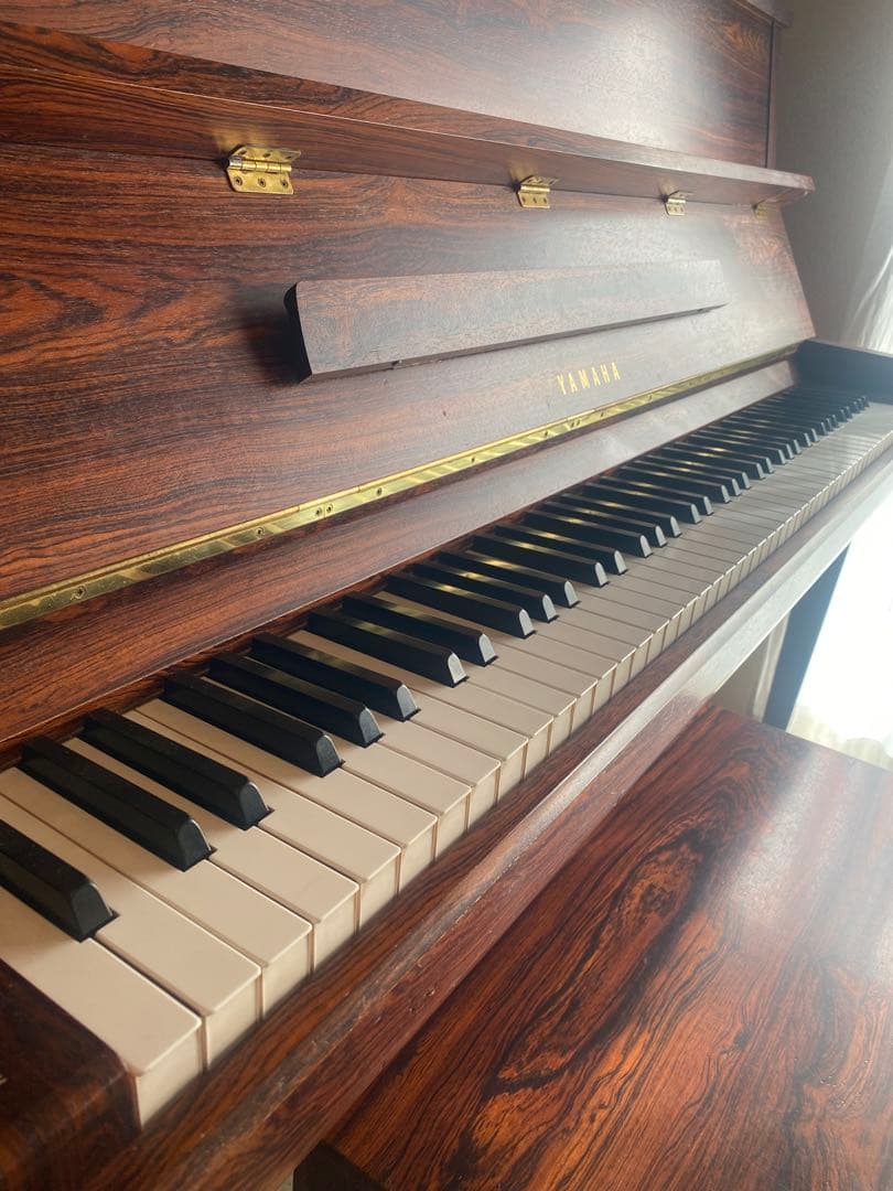 Yamaha ヤマハ　アップライトピアノ ハカランダ材E-501 京都府京田辺市