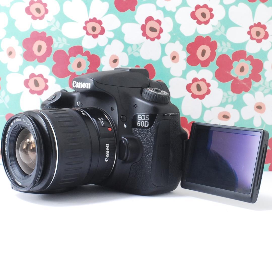 ❤自撮り&動画❤EOS 60D❤高性能❤初心者お勧め❤高画質❤大人気❤