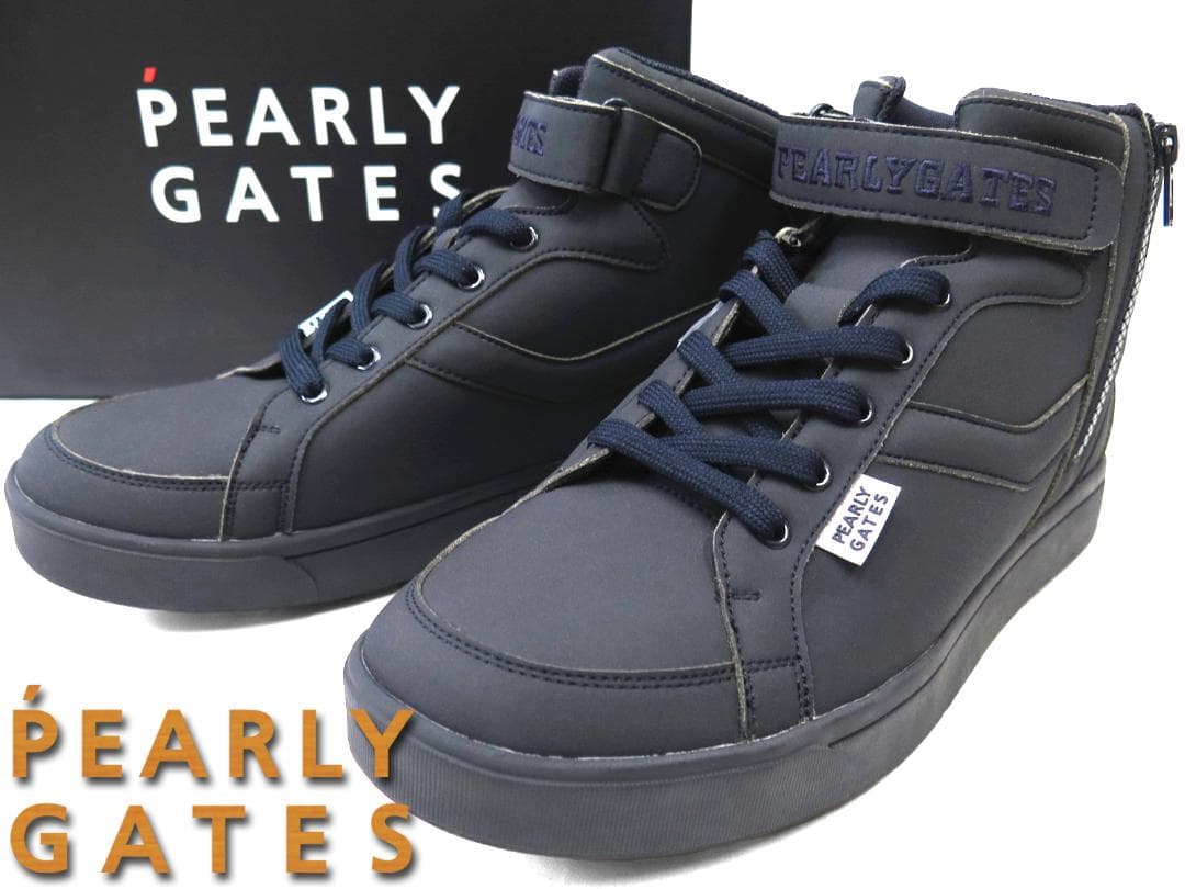 展示品●パーリーゲイツ●ミドルカット　ソフトスパイクゴルフシューズ　26.5cm