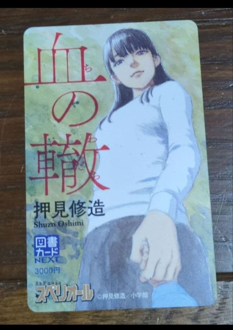 [2月8日までの価格]　 血の轍　図書カード