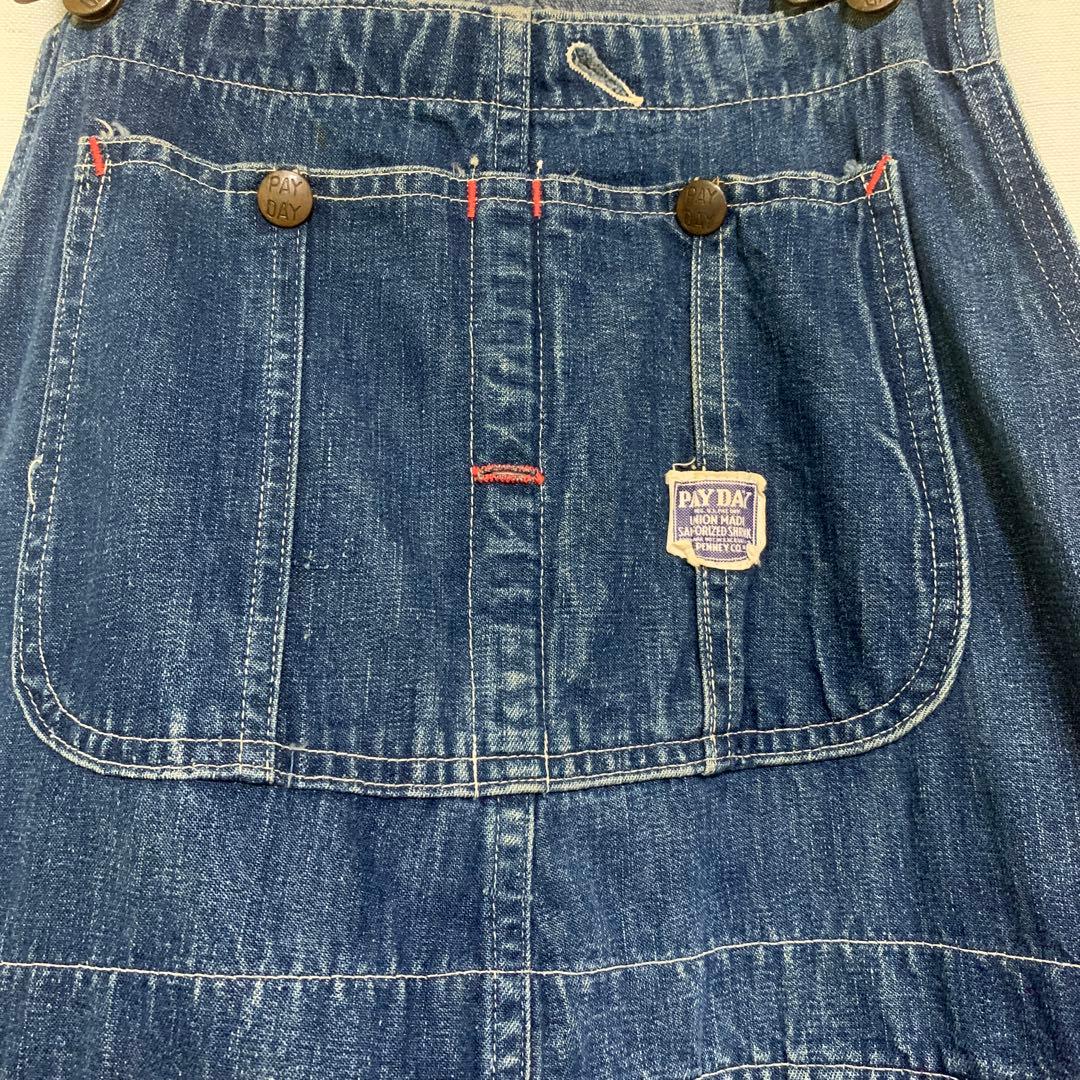 40s payday オーバーオール　濃紺