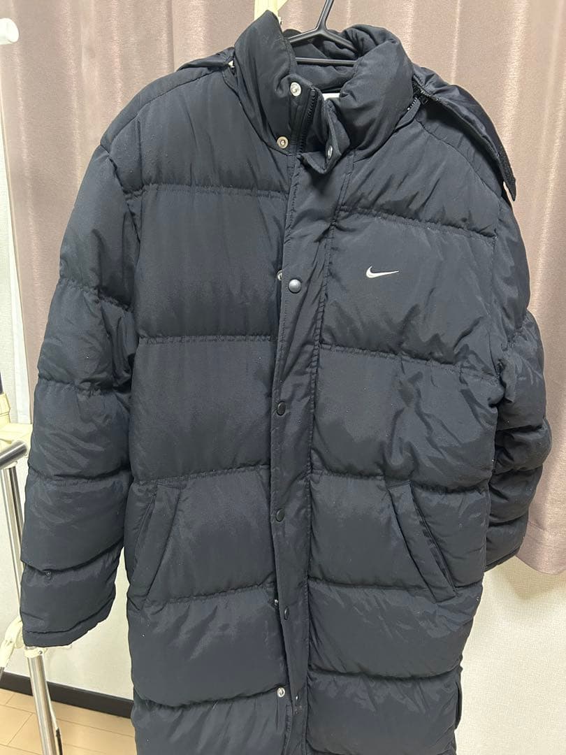 Nike メンズ Sサイズ ベンチコート 黒　ダウン　メンズ