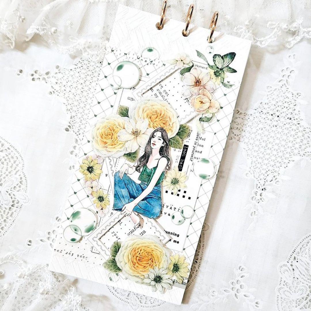 コラージュ素材　紙もの　素材紙　【1920】