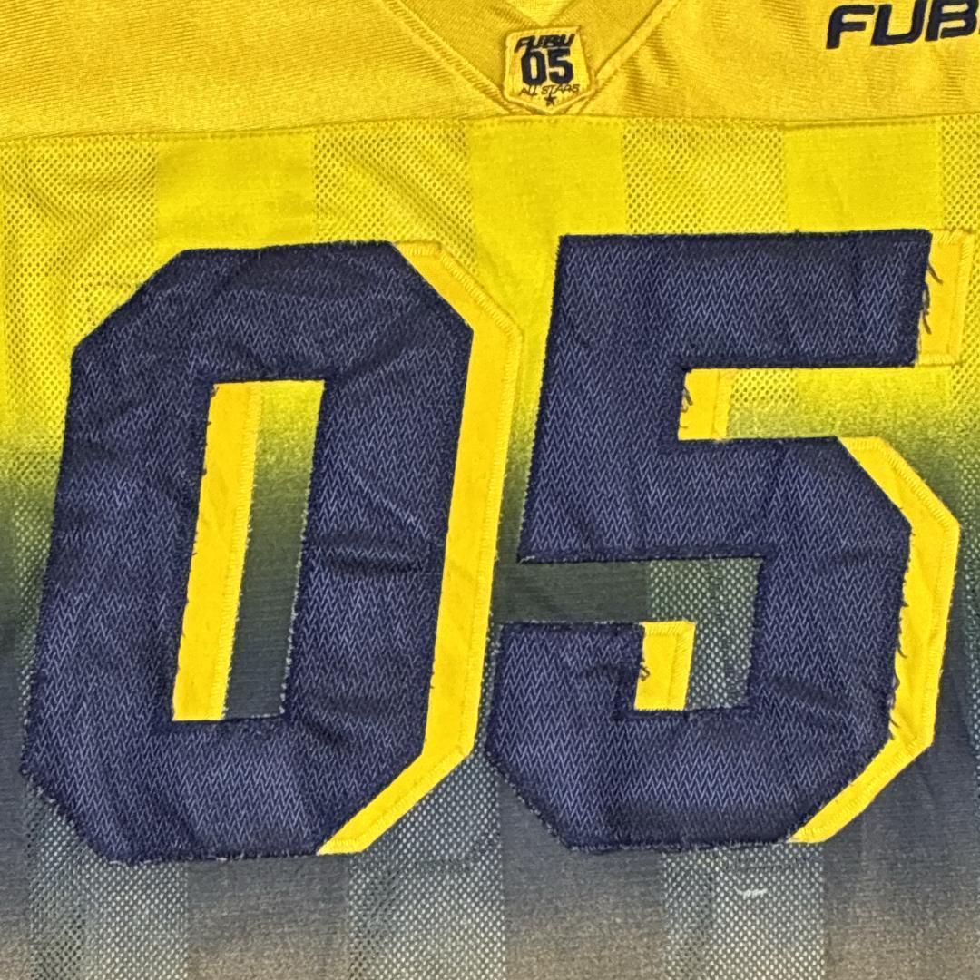 FUBU フブ 両面刺繍 3XL ゲームシャツ ユニフォーム 古着 ヒップホップ