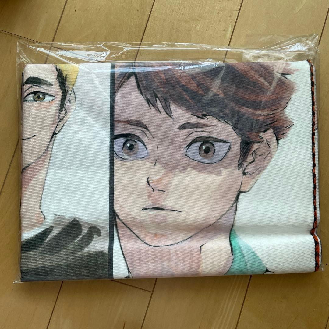 ハイキュー　ビックタオル　描き下ろし　プレースタイル　セッター　原画展　東京