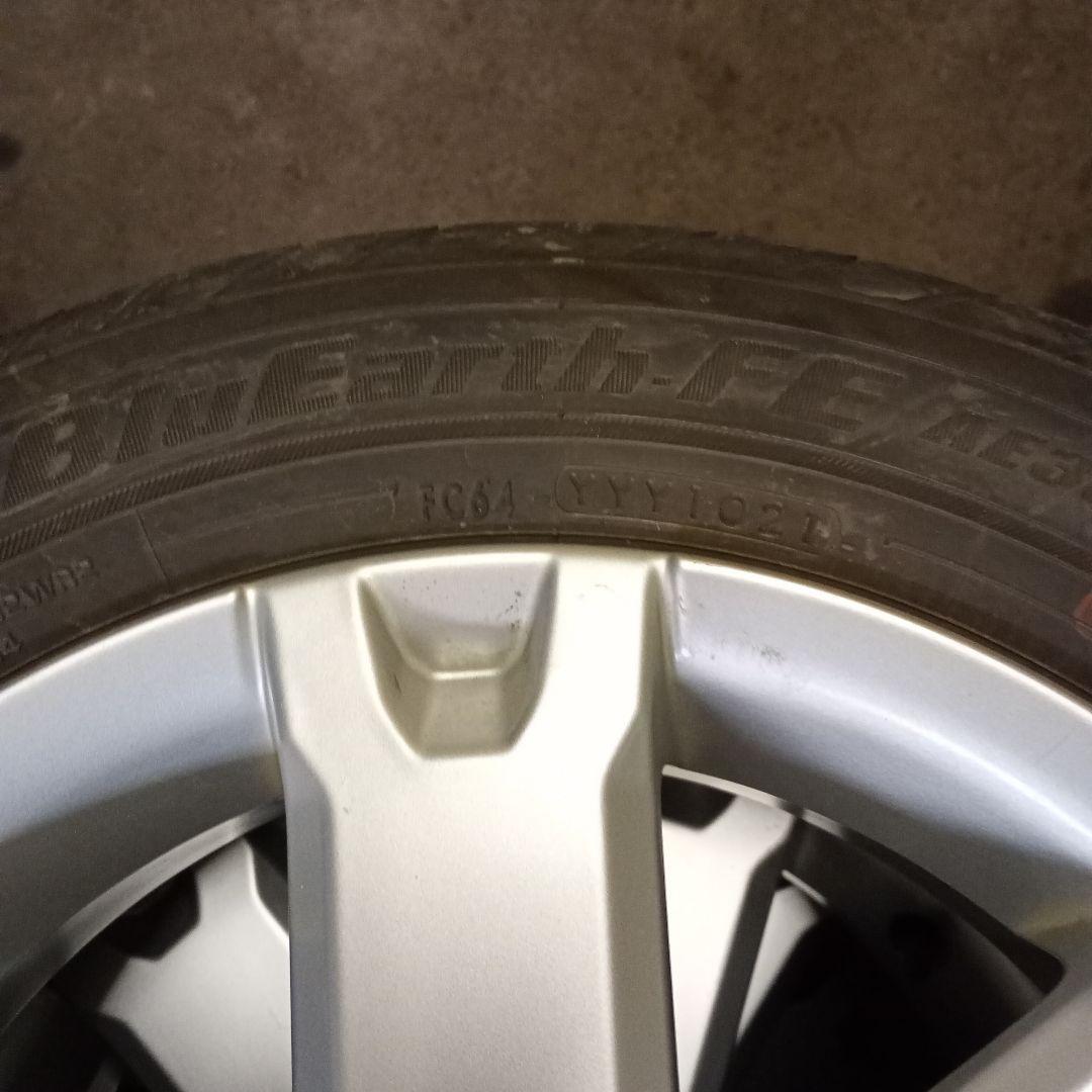 りょぴおさん用②タフト純正15インチ シルバー ホイール２本セット