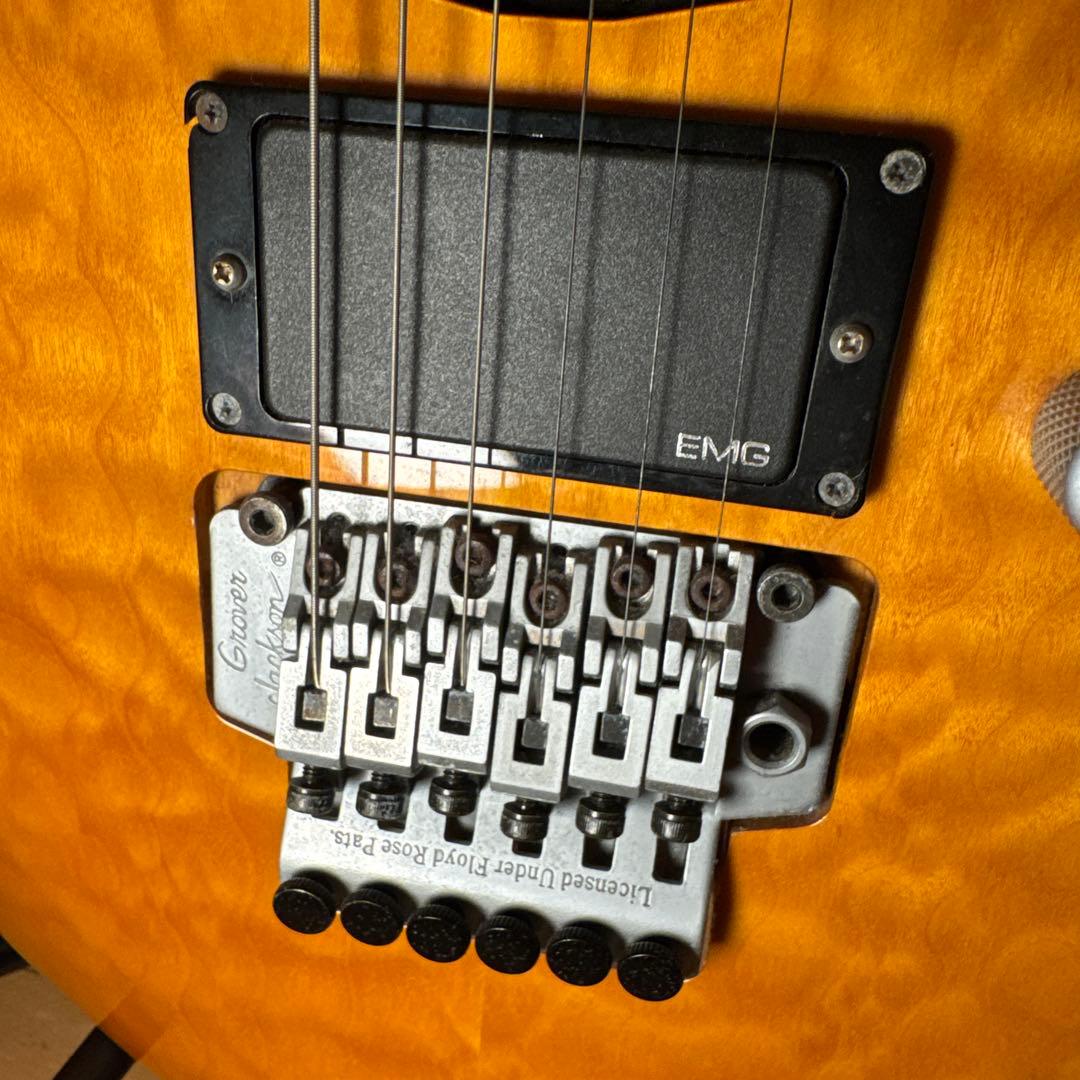 【日本製】Grover Jackson ★DINKY★キルトメイプル★アッシュ