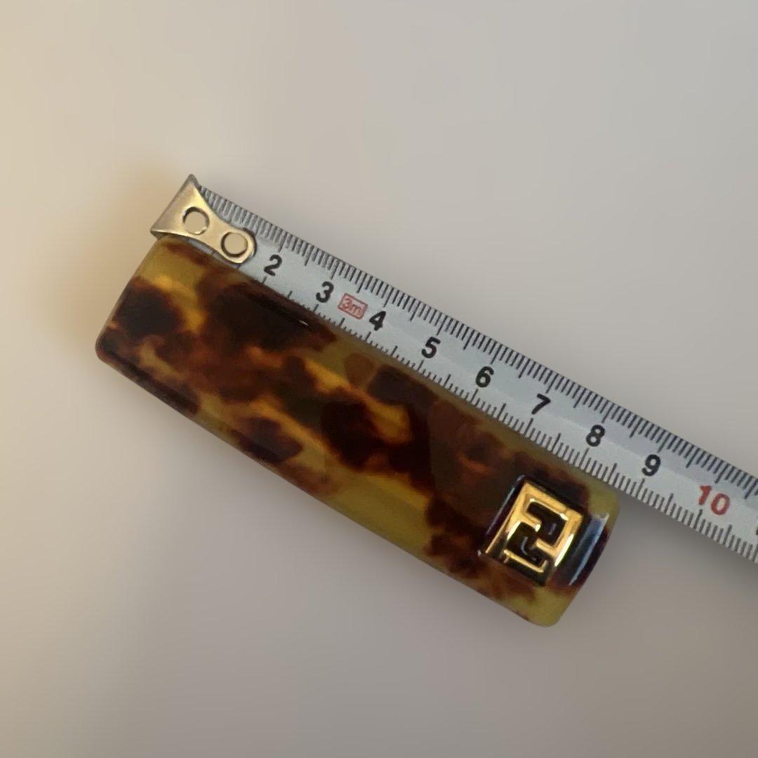 フェンディ⭐️ベッコウ柄⭐️バレッタ