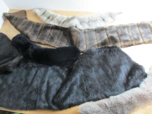 超赤字出品　サガフォックス　ファー　襟巻　大判など　1点２００円　４８点セット